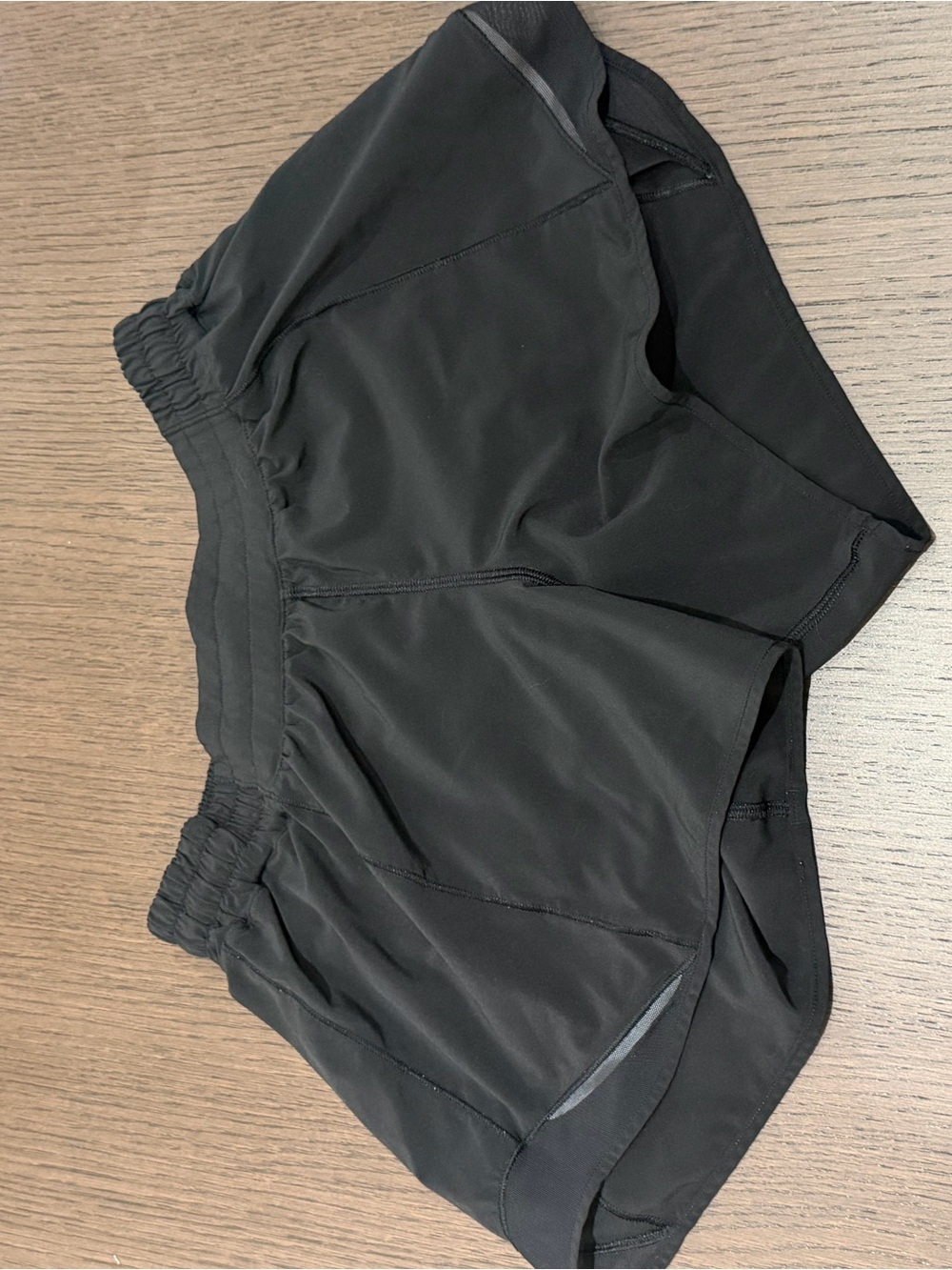 lululemon athletica Black Athletic Running Shorts